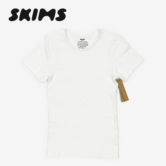 SKIMS Soft Smoothing Seamless T-Shirt Marble XS - Picture 10 of 10